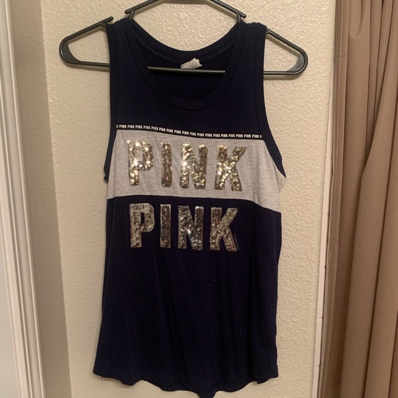 Victoria’s Secret PINK Sequin Tank - Picture 1 of 3
